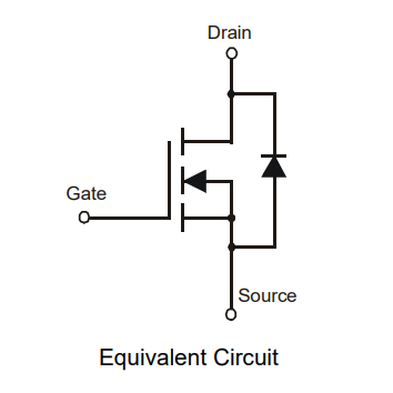 2N7002 Equivalent Circuit 2N7002 Equivalent Circuit